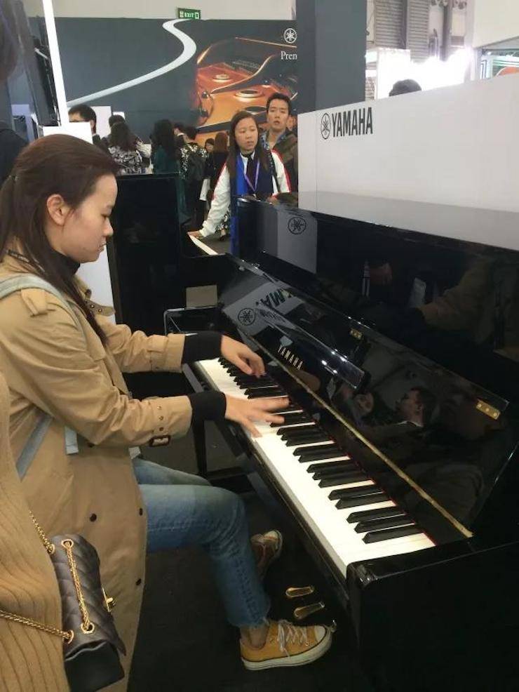 聚焦乐展|2017中国（上海）国际乐器展览会圆满落幕，金沙js93252钢琴大放异彩