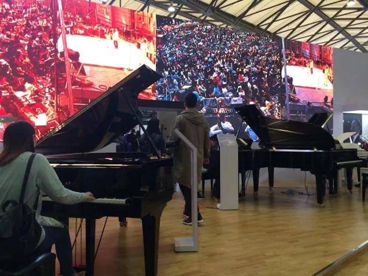 聚焦乐展|2017中国（上海）国际乐器展览会圆满落幕，金沙js93252钢琴大放异彩