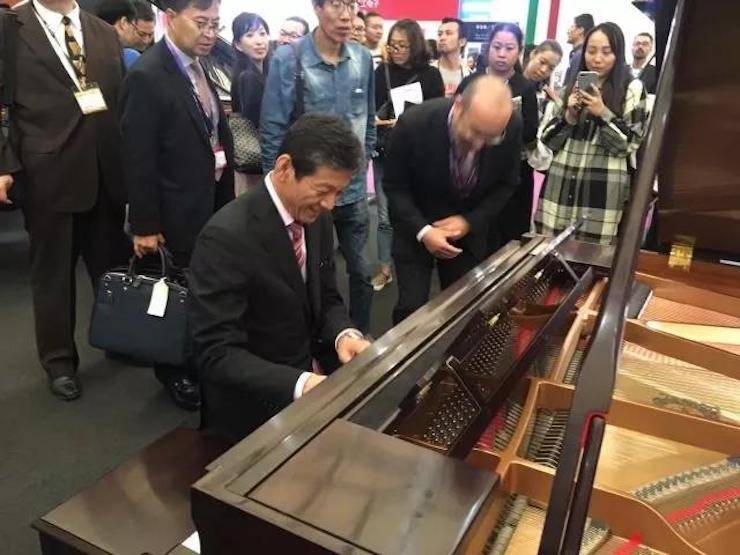 聚焦乐展|2017中国（上海）国际乐器展览会圆满落幕，金沙js93252钢琴大放异彩