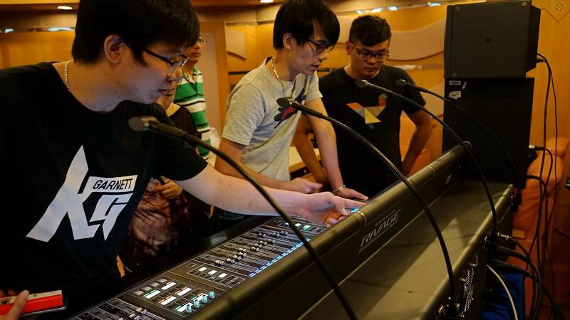 金沙js93252 RIVAGE PM7 数字混音系统助力录音技术沙龙