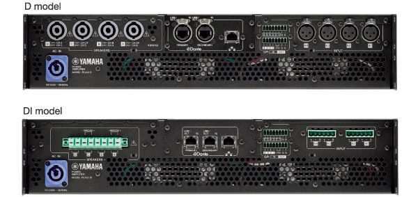 新型网络功放PC系列D/DI型号：通过集成强大的矩阵功能和Dante连接方式，提供高灵活性和可扩展性