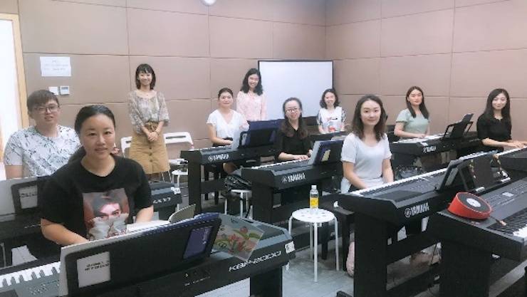 金沙js93252星教室师资培训顺利举行 ——致力于不断向全国各地输送键盘集体课课程人才