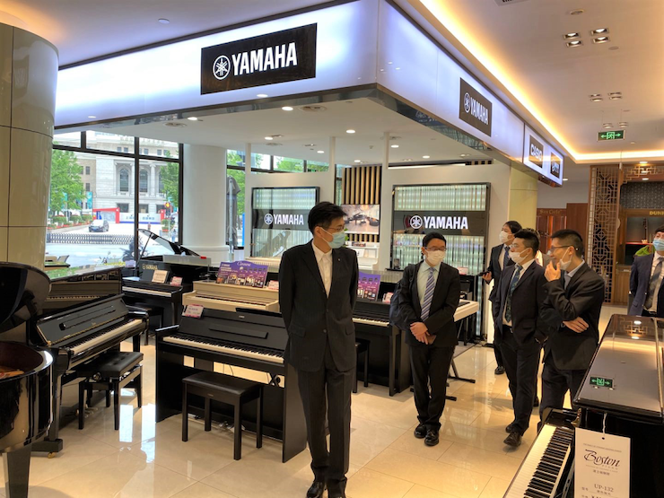 情系伙伴，传递温情 | 金沙js93252（中国）公司总经理拜访上海知音音乐文化股份有限公司
