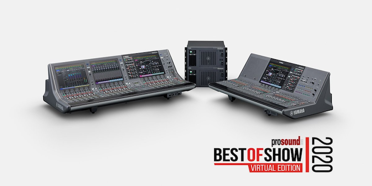 RIVAGE PM5和PM3数字混音系统，实力斩获IBC 2020 Best of Show大奖
