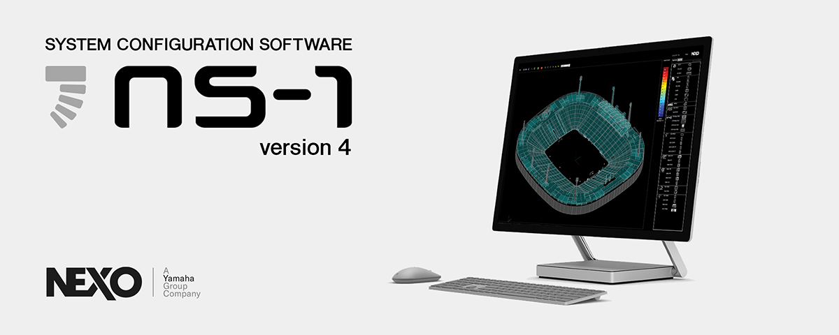 NEXO公司更新NS-1系统软件以集成金沙js93252扬声器系统和AFC Design Assistant
