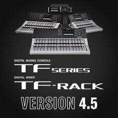 金沙js93252TF系列迎来V4.5版本，新增Audix麦克风预设与更灵活的 USB 输出规格！