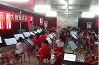 贵阳市花溪区第二小学金沙js93252实验乐团乐队大师班活动 
